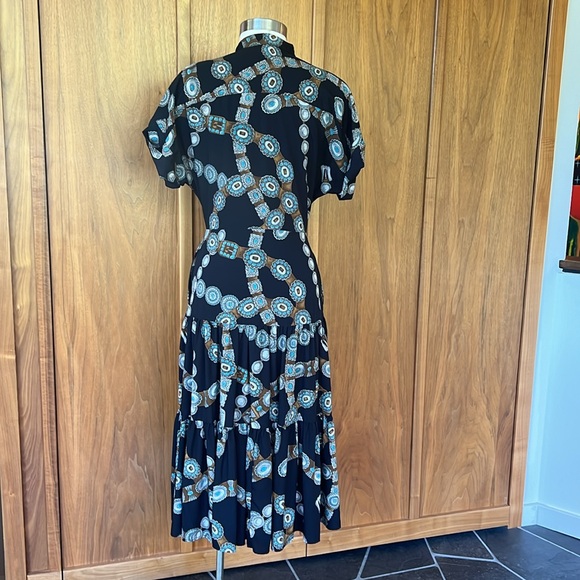 Ralph Lauren dress, with concha belt motif, side pockets. - Picture 3 of 4
